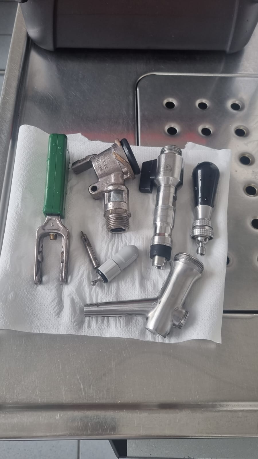 Schankanlagen-Komponenten und Ersatzteile